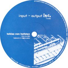 Cynthia Stern / Tobias Von Hofsten - Cynthia Stern / Tobias Von Hofsten - I Love My 808 - Input Output inc