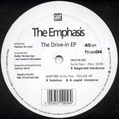 The Emphasis - The Drive-In EP - Little Giant Music