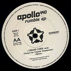 Apollo 440 - Apollo 440 - Rumble EP - Stealth Sonic Recordings