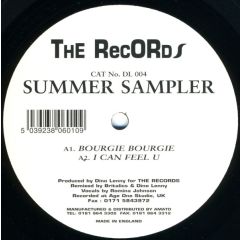  Britalics & Dino Lenny  -  Britalics & Dino Lenny  - Bourgie Bourgie Summer Sampler - The Records