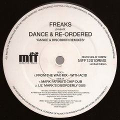 Freaks Present - Freaks Present - Dance & Disorder (Remixes) - MFF