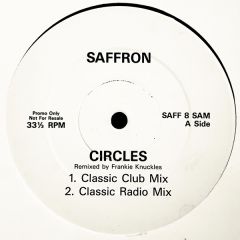 Saffron - Saffron - Circles - Warner Music UK Ltd.