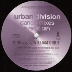 Pink Ft William Orbit - Pink Ft William Orbit - Feel Good Time - Sony