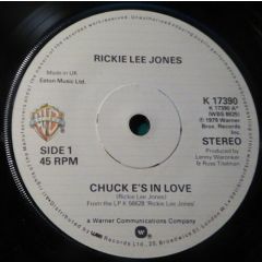 Rickie Lee Jones - Rickie Lee Jones - Chuck E's In Love - Warner Bros. Records