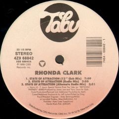 Rhonda Clark - Rhonda Clark - State Of Attraction - Tabu