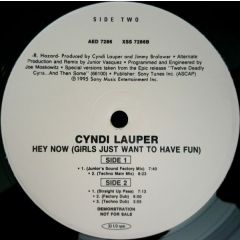Cyndi Lauper - Cyndi Lauper - Girls Just Wanna Have Fun (Remix) - Epic
