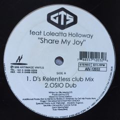 Gts Feat Loleatta Holloway - Share My Joy - Artimage Vinyl