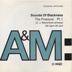 Sounds Of Blackness - Sounds Of Blackness - The Pressure Pt.1 (C. J. Mackintosh Remixes) - Perspective Records, A&M PM, A&M Records