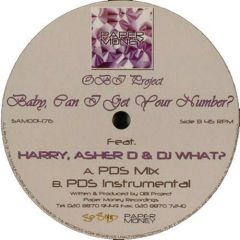 Obi Project - Obi Project - Baby Can I Get Your Number - Paper Money Rec