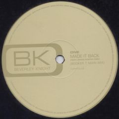 Beverley Knight - Beverley Knight - Made It Back (Booker T) - EMI
