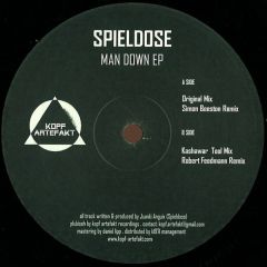 Spieldose - Spieldose - Man Down EP - Kopf Artefakt