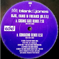Blank & Jones - Blank & Jones - DJ's, Fans & Freaks (D.F.F) - Edel