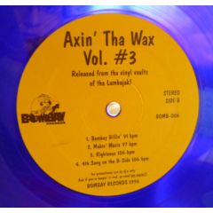 Lumbajak - Lumbajak - Axin' Tha Wax Vol. #3 - Bombay Records