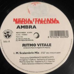 Ambra - Ambra - Ritmo Vitale - Media Italiana