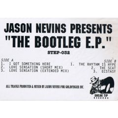 Jason Nevins - Jason Nevins - The Bootleg E.P. - Sneak Tip Records