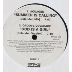 Aquagen / Groove Coverage / Rocco - Aquagen / Groove Coverage / Rocco - Summer Is Calling / God Is A Girl / Drop The Bass - SPG Music Productions Ltd.