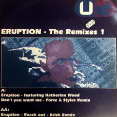 DJ Eruption - DJ Eruption - The Remixes 1 - United Dance