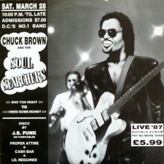 Chuck Brown & The Soul Searchers - Chuck Brown & The Soul Searchers - Live '87 - Flame Records, Rhythm King
