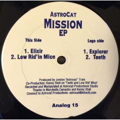 Astrocat - Astrocat - Mission EP - Analog Records USA