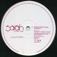 Sarah Whatmore - Automatic (Remixes) - BMG