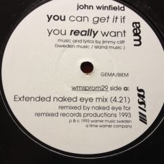 John Winfield - John Winfield - You Can Get It If You Really Want - Warner Music Sweden