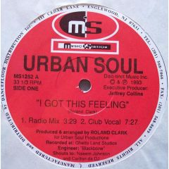 Urban Soul - Urban Soul - I Got This Feeling - Music Station