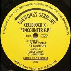 Cellblock X - Cellblock X - Encounter EP - Labworks