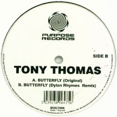 Tony Thomas - Tony Thomas - Butterfly - Purpose Records 