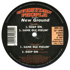 Everyday People Present - Everyday People Present - New Ground EP - Nice 'N' Ripe