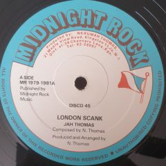  Jah Thomas & The Radics -  Jah Thomas & The Radics - London Scank - Midnight Rock
