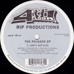 R.I.P. Productions - R.I.P. Productions - The Payback EP - 4th Floor Records