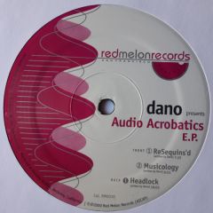 Dano  - Dano  - Audio Acrobatics E.P - Red Melon