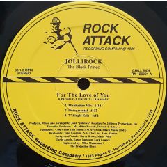 Jollirock - Jollirock - For The Love Of You - Rock Attack Recording Company