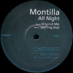 Montilla - Montilla - All Night - One Off