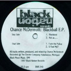 Chance Mcdermott - Chance Mcdermott - Blackball E.P. - Black Nation Records