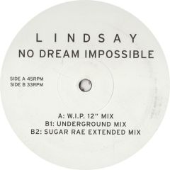 Lindsay Dracass - Lindsay Dracass - No Dream Impossible - White