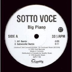 Sotto Voce - Sotto Voce - Big Piano - Quality Music
