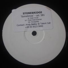 Stonebridge - Stonebridge - Sometimes - SB