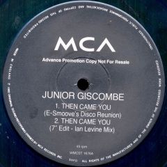 Norman Giscombe Jr. - Norman Giscombe Jr. - Then Came You - MCA Records