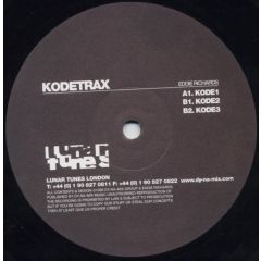 Kodetrax (Eddie Richards) - Kodetrax (Eddie Richards) - Kode 1 EP - Lunar Tunes