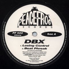 DBX - DBX - Losing Control - Peacefrog