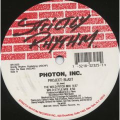 Photon Inc - Photon Inc - Project Blast - Strictly Rhythm
