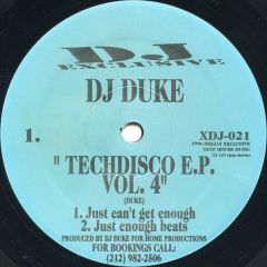 DJ Duke - DJ Duke - Techdisco EP Volume 4 - Power Music
