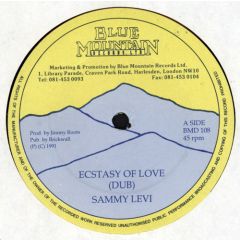 Sammy Levi / George Nooks - Sammy Levi / George Nooks - Ecs*asy Of Love - Blue Mountain Records Ltd