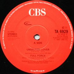 Full Force - Full Force - Unselfish Lover - CBS