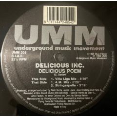 Delicious Inc. - Delicious Inc. - Delicious Poem - UMM