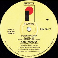 Kym Yancey - Kym Yancey - Determination - Pinnacle Records