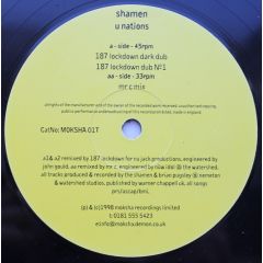 Shamen - Shamen - U Nations - Moksha