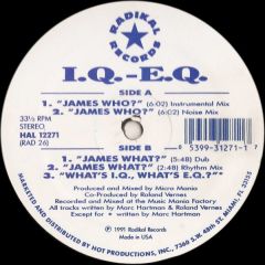 i.Q.-E.Q. - i.Q.-E.Q. - James Who? - Radikal Records