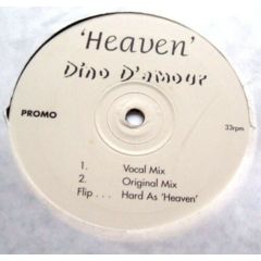 Dino D'Amour - Dino D'Amour - Heaven - Dino D'Amour Records